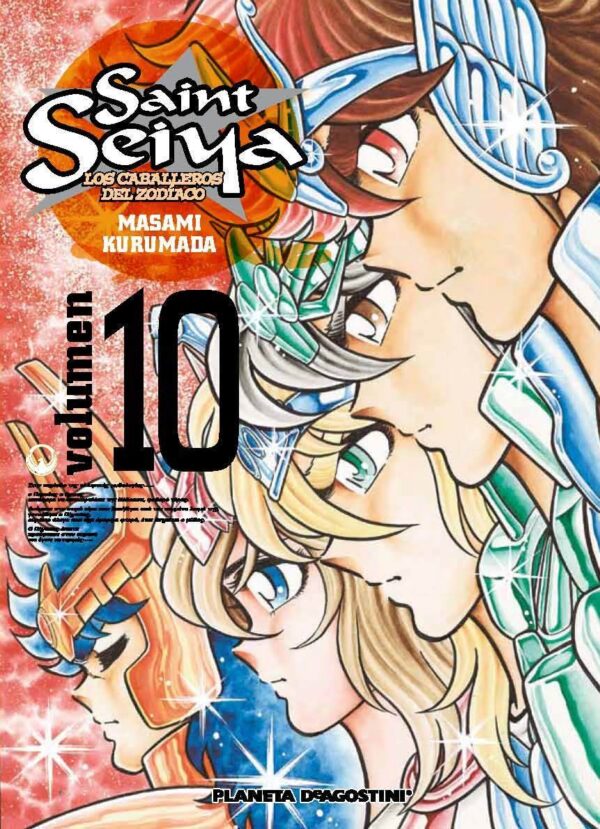 Manga Saint Seiya Los Caballeros del Zodiaco tomo 10