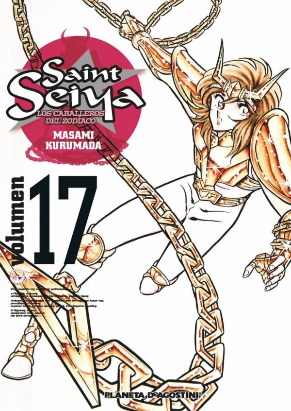 Manga Saint Seiya Los Caballeros del Zodiaco tomo 17