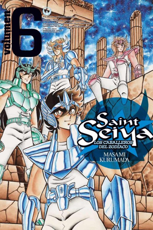 Manga Saint Seiya Los Caballeros del Zodiaco tomo 06