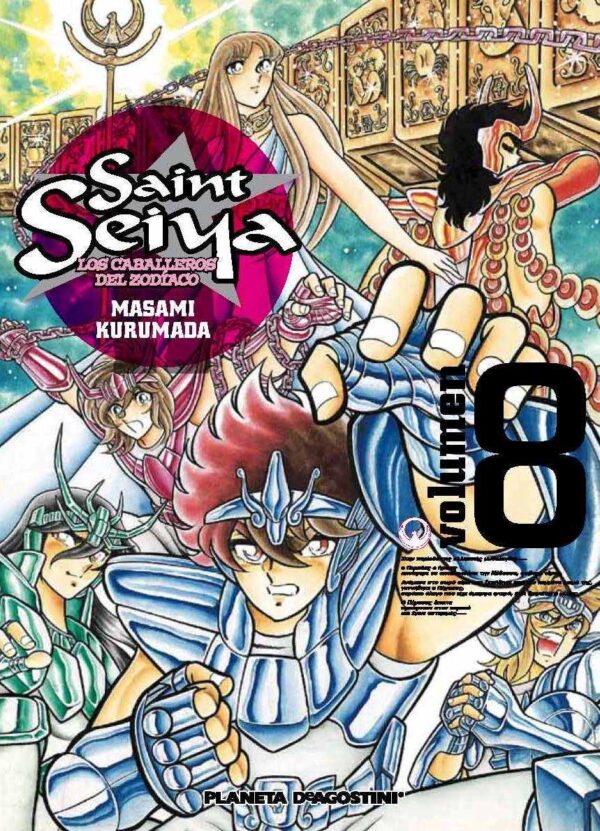 Manga Saint Seiya Los Caballeros del Zodiaco tomo 08