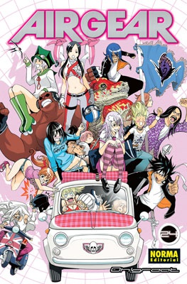 Descubre el apasionante mundo de Air Gear manga tomo 24.