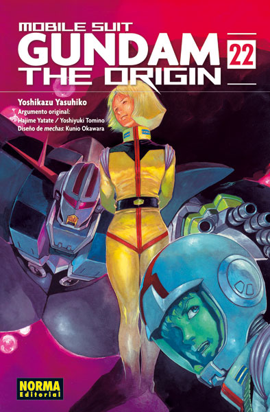 Descubre el apasionante mundo de Gundam The Origin manga tomo 22.