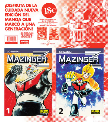 Descubre el apasionante mundo de Pack Manga Mazinger Z.