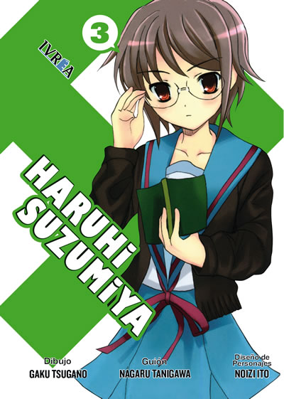 Descubre el apasionante mundo de Haruhi Suzumiya Manga Tomo 3.