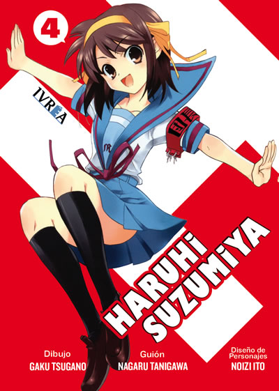 Descubre el apasionante mundo de Haruhi Suzumiya Manga Tomo 4.