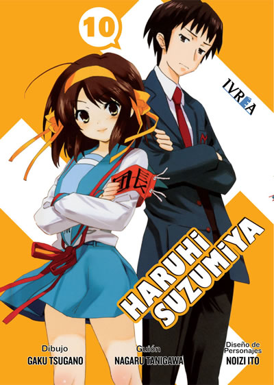 Descubre el apasionante mundo de Haruhi Suzumiya Manga Tomo 10.