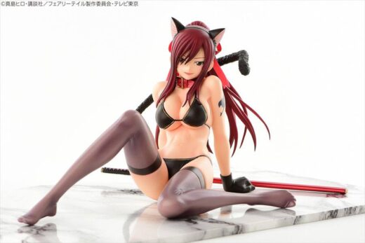 Estatua Erza Scarlet Black Cat Gravure