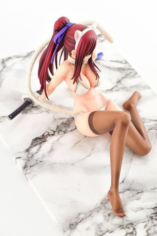 Estatua Erza Scarlet Cat Gravure Style