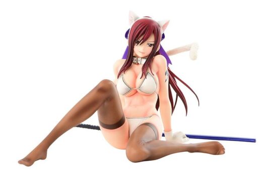 Estatua Erza Scarlet Cat Gravure Style