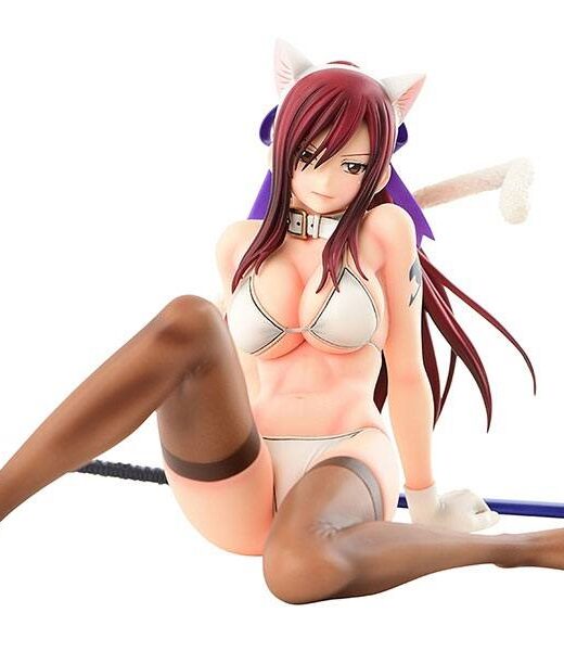 Estatua Erza Scarlet Cat Gravure Style