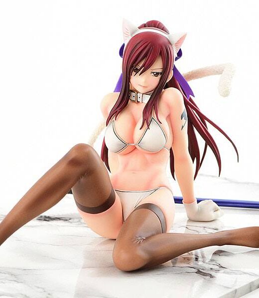 Estatua Erza Scarlet Cat Gravure Style