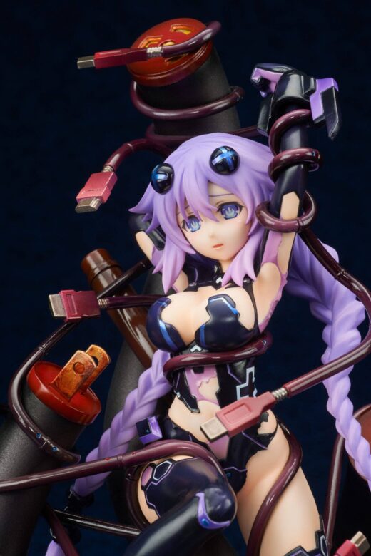 Descubre el apasionante mundo de Hyperdimension Neptunia Figura Purple Heart.