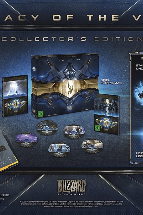 Descubre el apasionante mundo de Starcraft 2 Legacy of the Void Collectors Edition PC.
