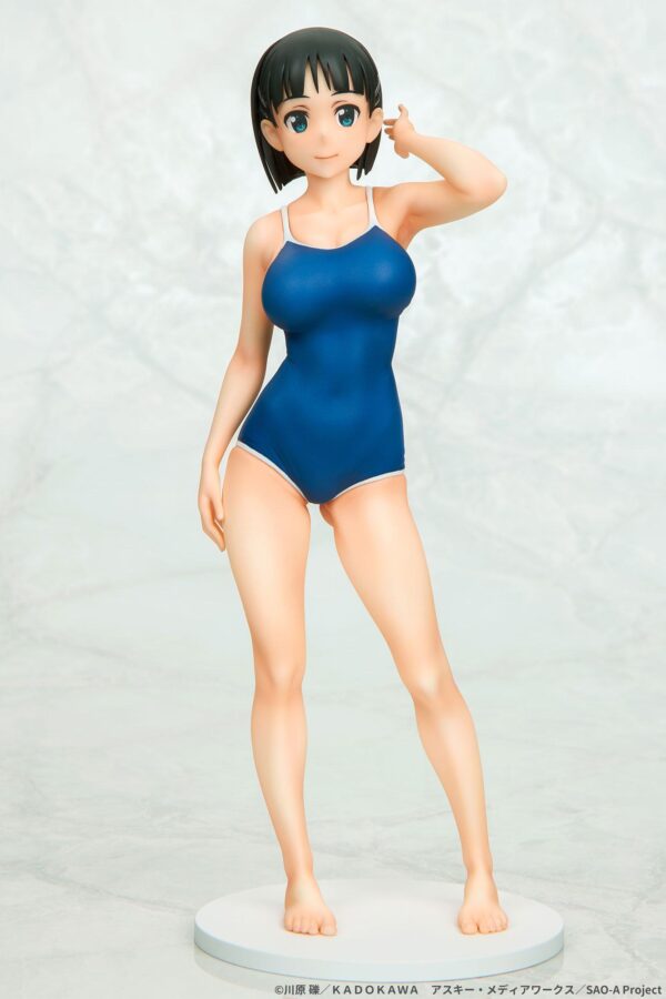 Estatua Suguha Kirigaya Blue Swimsuit