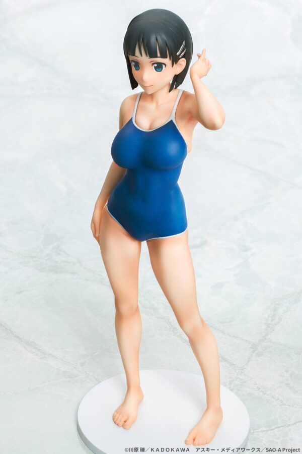 Estatua Suguha Kirigaya Blue Swimsuit