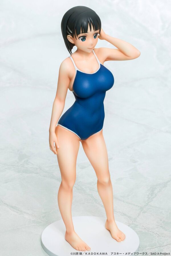 Estatua Suguha Kirigaya Blue Swimsuit