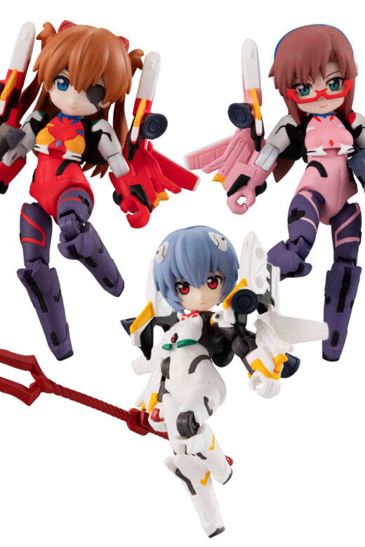 Descubre el apasionante mundo de Figuras Asuka Rei Mari Desktop Army.