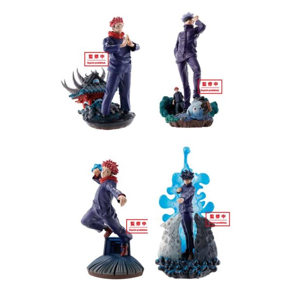 Descubre el apasionante mundo de Figuras Jujutsu Kaisen Petitrama Series.