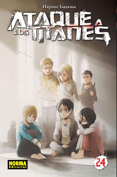 Ataque a los Titanes manga tomo 24