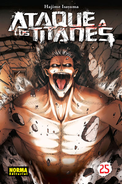 Ataque a los Titanes manga tomo 25