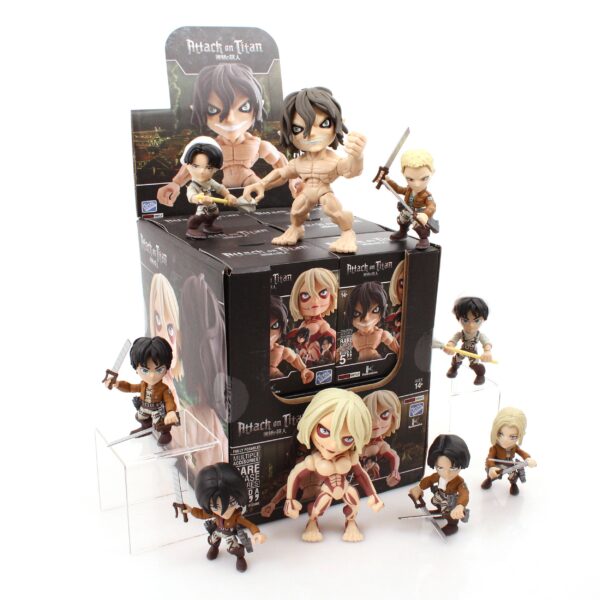 Attack on Titan Expositor con 12 Minifiguras 8 cm 14