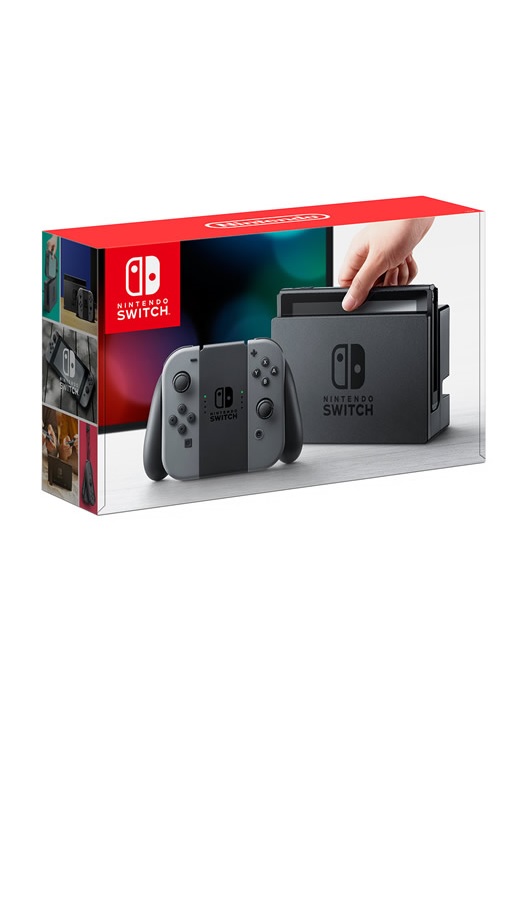 Consola Nintendo Switch HW Gris portada