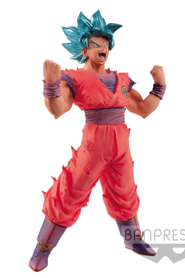 Estatua Super Saiyan Blue Goku