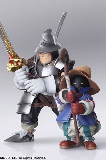 Descubre el apasionante mundo de Figuras Vivi Ornitier y Adelbert Steiner Final Fantasy IX.