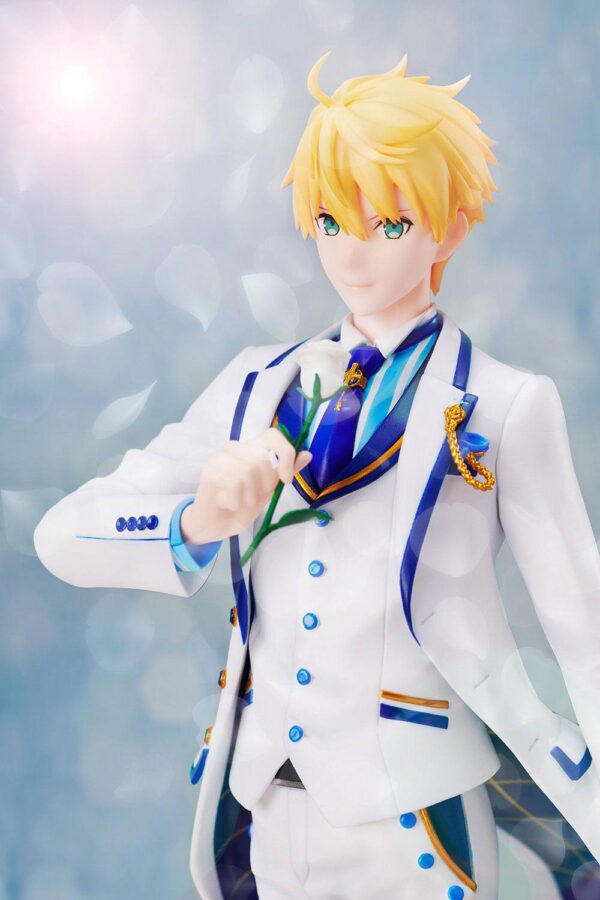 Fate Grand Order Figura Saber Arthur Pendragon Prototype White Rose 28 cm 01