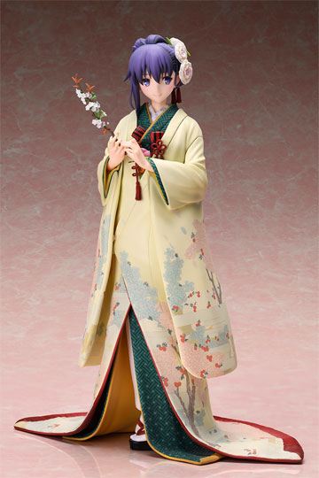 Fate Stay Night Heaven s Feel Figura Sakura Mato con Kimono portada