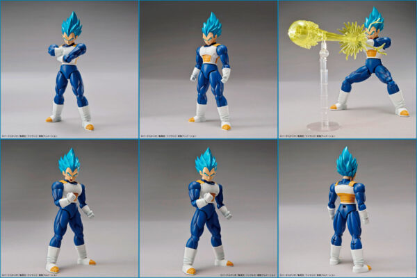 Figura Vegeta Super Saiyan God 15cm