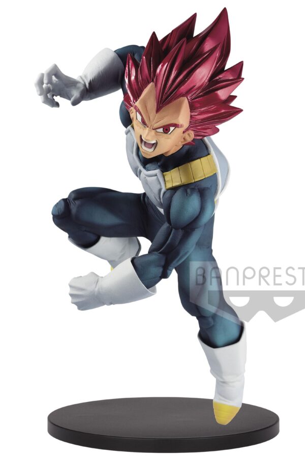 Estatua Vegeta Super Saiyan God 15cm