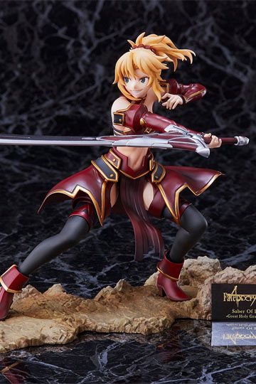 Figura Fate Apocrypha Saber of RED The Great Holy Grail War 20cm portada