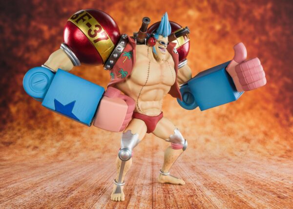 Descubre el apasionante mundo de Figura One Piece Cyborg Franky 20 cm.