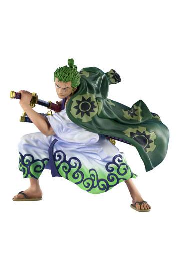 Descubre el apasionante mundo de Figura One Piece Roronoa Zoro Zorojuro.