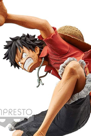 Descubre el apasionante mundo de Figura One Piece Stampede King Of Artist Monkey D Luffy.