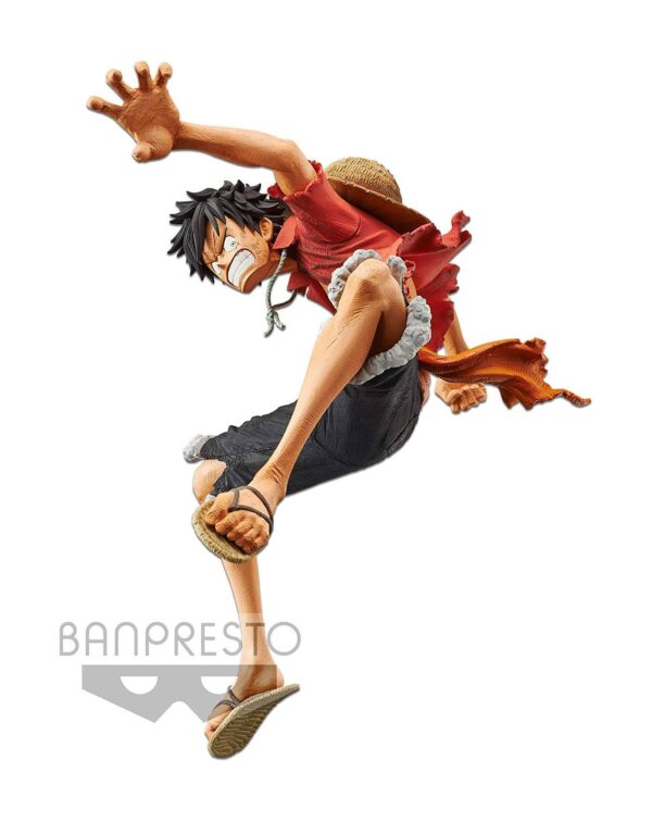 Descubre el apasionante mundo de Figura One Piece Stampede King Of Artist Monkey D Luffy.