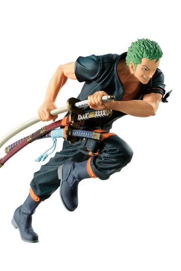 Descubre el apasionante mundo de Figura One Piece Stampede Roronoa Zoro.