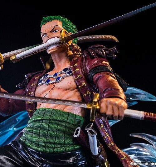 Descubre el apasionante mundo de Estatua One Piece Roronoa Zoro Log Collection.