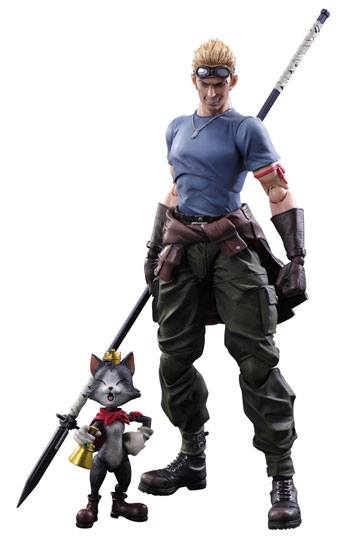 Descubre el apasionante mundo de Figuras Final Fantasy VII Advent Children Cid Highwind y Cait Sith.