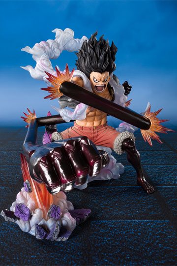 Descubre el apasionante mundo de One Piece Figura FiguartsZERO Monkey D. Luffy Gear 4 Snakeman King Cobra 16 cm.