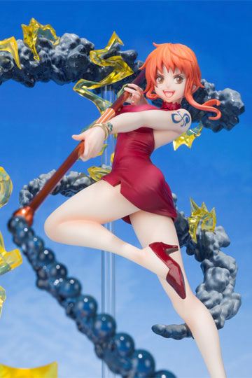 Descubre el apasionante mundo de One Piece Figura FiguartsZERO Nami Black Ball 16 cm.