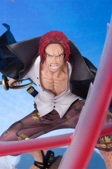 Descubre el apasionante mundo de One Piece Figura FiguartsZERO Shanks Sovereign Haki 18 cm.