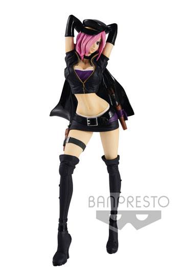 Descubre el apasionante mundo de One Piece Figura Flag Diamond Ship Vinsmoke Reiju Code B 25 cm.