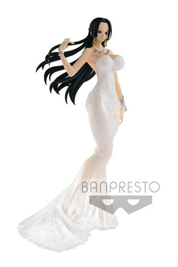 Descubre el apasionante mundo de One Piece Figura Lady Edge Wedding Boa Hancock Normal Color 25 cm.