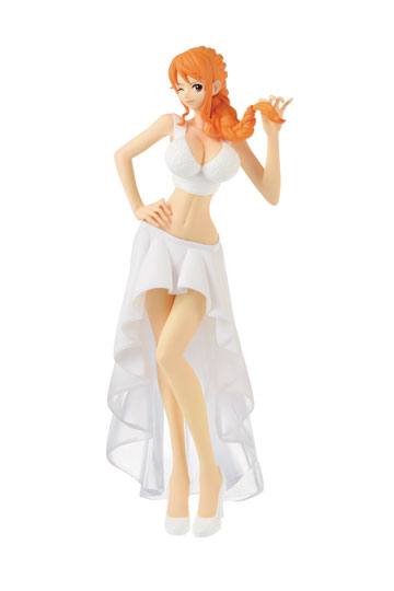 Descubre el apasionante mundo de One Piece Figura Lady Edge Wedding Nami Normal Color 23 cm.