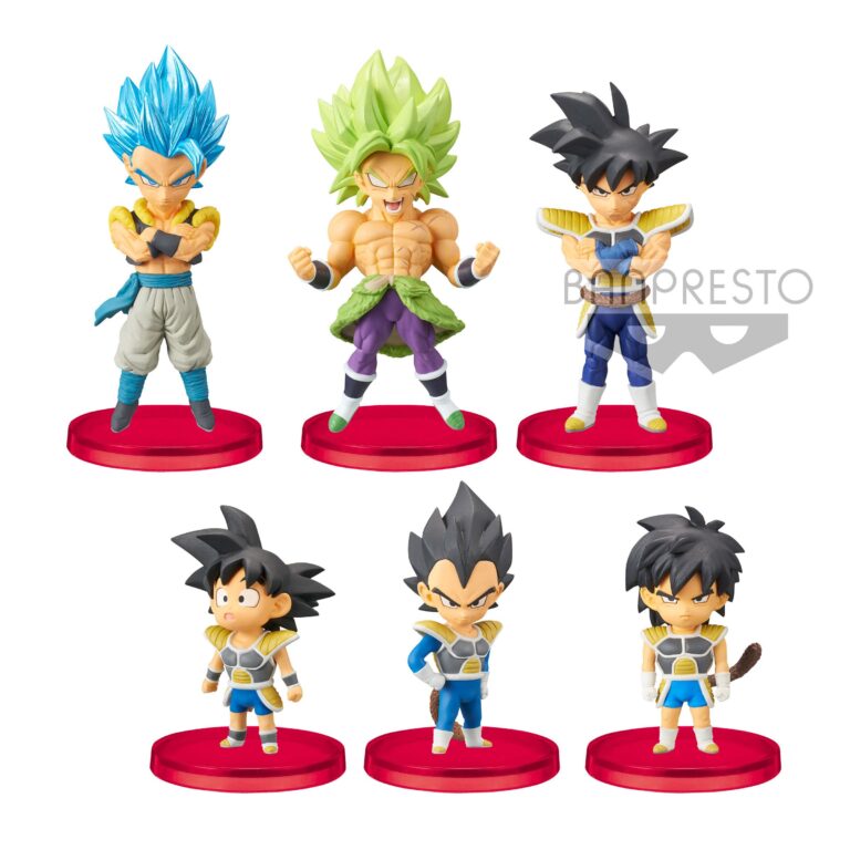 Pack Figuras World Collectable Dragon Ball Super Movie 02