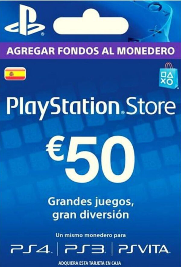 Playstation Store 50€ » Tu Tienda Anime