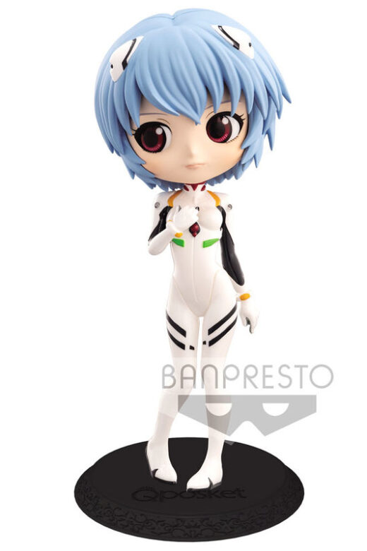 Descubre el apasionante mundo de Figura Rei Ayanami Q Posket A 14cm.