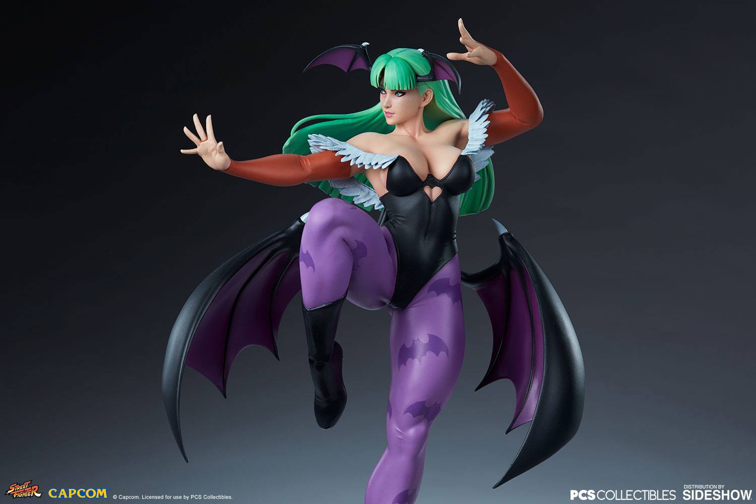 Figura Street Fighter Ultra Chun-Li Morrigan - Imagen 14